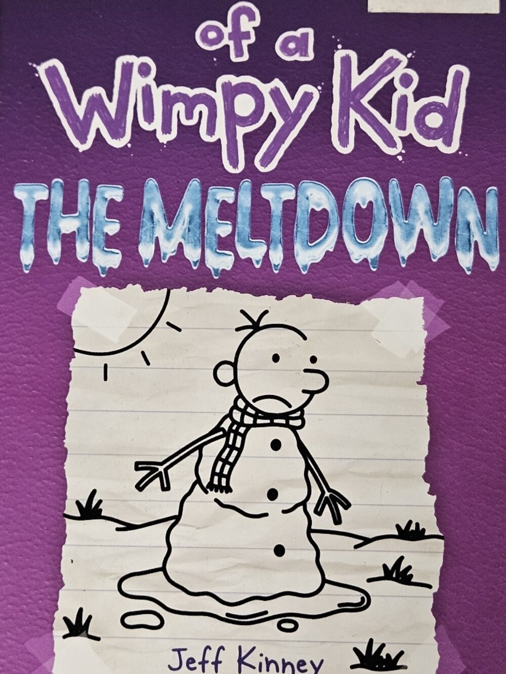 Diary Of A Wimpy Kid The Meltdown Funny Series Young Readers Teenager Hard Cover